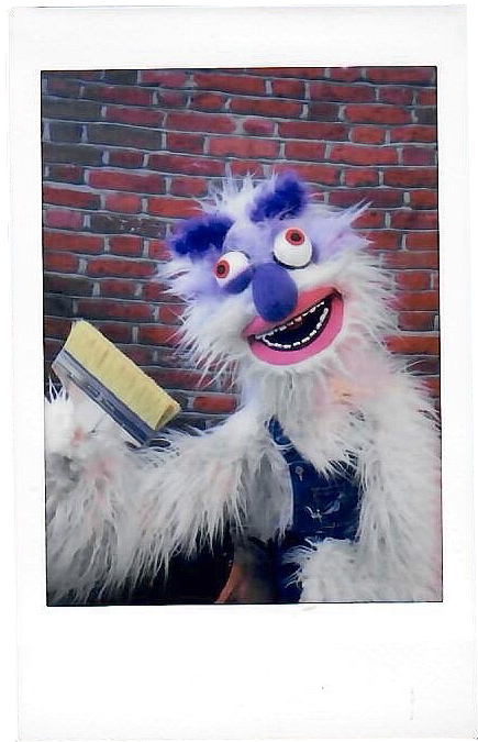 Redd Greenie Bloo polaroid photo